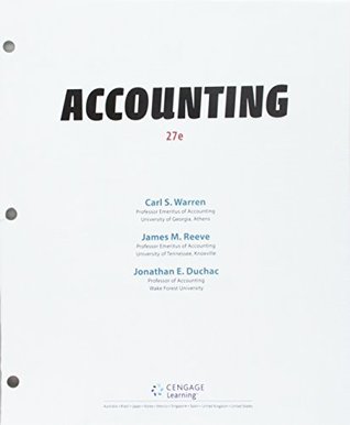 Full Download Accounting [with LMS CengageNOW v2.0 2-Term Access Code] - Carl S. Warren | PDF