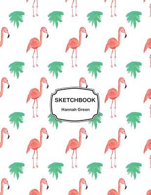 Read Online Sketchbook: Flamingo Background: 110 Pages of 8.5 X 11 Blank Paper for Drawing, Doodling or Sketching (Sketchbooks) -  | PDF