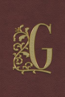 Full Download Journal: Gold G Initial Design Cover / College-Rule Lined Journal / Notebook / Diary / Composition Book - 6 X 9 Ruled Paper - 100 Pages -  file in PDF
