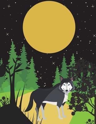 Download Night Wolf: Bright, Colorful, Fun, Blank Combination Notebook/Journal Hybrid. Use This Fun Journal for School Work, or as a Private Journal, Diary, or Dream Book. - Simone Lewis file in ePub