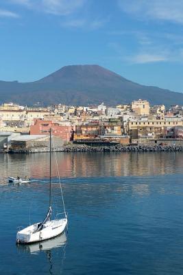 Read Naples, Italy with Mt. Vesuvius in Background Journal: 150 Page Lined Notebook/Diary -  | ePub