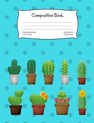 Download Composition Book: Cactus composition book; writing notebook; journal -  file in PDF