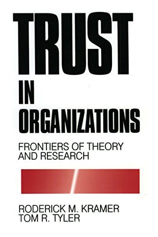 Download Trust in Organizations: Frontiers of Theory and Research - Tom R. Tyler | ePub