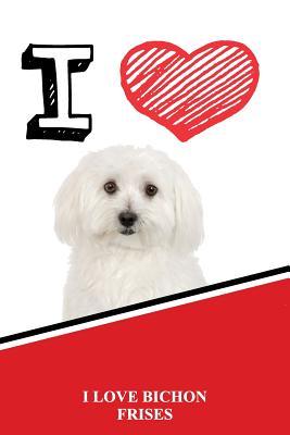 Read Online I Love Bichon Frises: Handwriting Practice Paper for Kids Notebook with Dotted Lined Sheets for K-3 Students 120 Pages 6x9 -  file in ePub