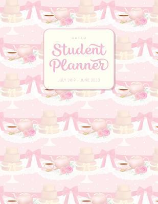 Read Online Dated Student Planner July 2019 - June 2020: High School or Middle School Planner - Sweet Pink Macarons - Juliana Orenji file in ePub