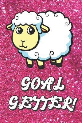 Read Online Goal Getter: Cute Sheep Lamb On Pink Glitter Stars Effect Background, Lined Paper Note book For Girls, For Drawing, Sketching & Crayon Coloring (Kids Teens and Adult Journal Books) - Janice H. McKlansky Publishing | PDF