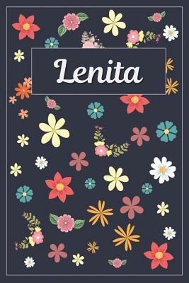 Read Lenita: Lined Writing Notebook with Personalized Name 120 Pages 6x9 Flowers -  | PDF
